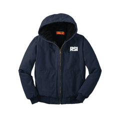 Renier Construction - CornerStone® Washed Duck Cloth Insulated Hooded Work Jacket