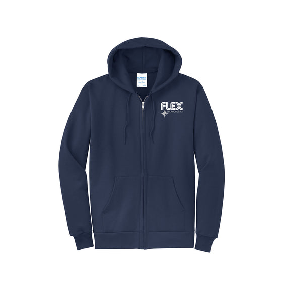Flex Technologies - Port & Company® Core Fleece Full-Zip Hooded Sweatshirt