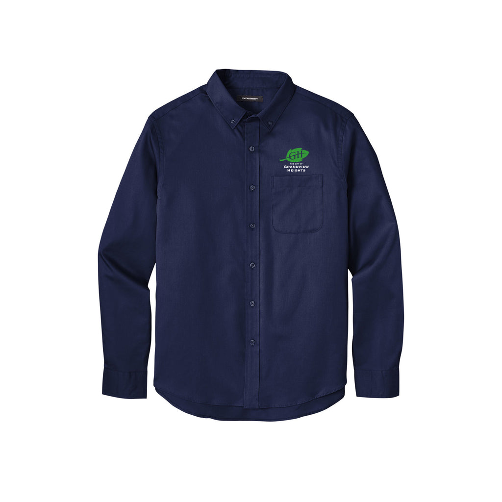 City of Grandview Heights - Port Authority® Long Sleeve SuperPro React™ Twill Shirt