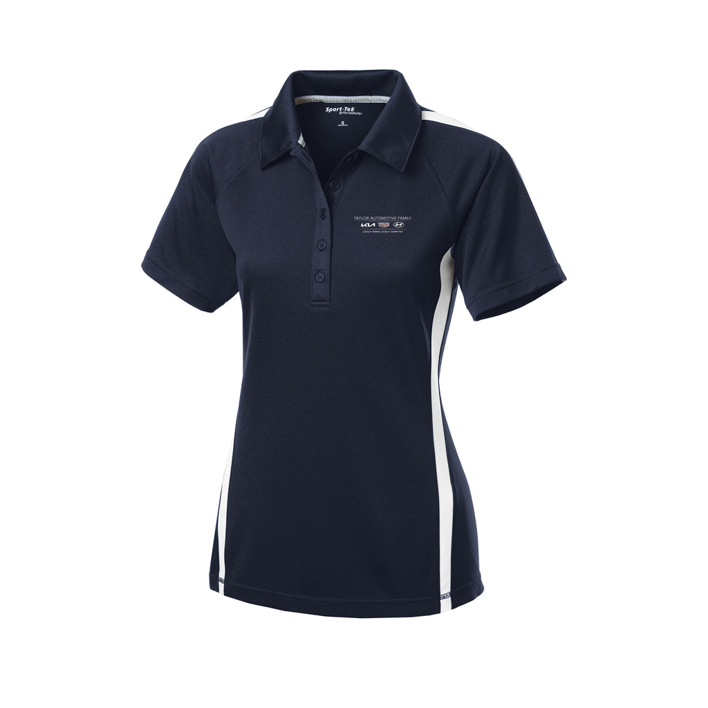 Taylor Family Automotive - Sport-Tek® Ladies PosiCharge® Micro-Mesh Colorblock Polo