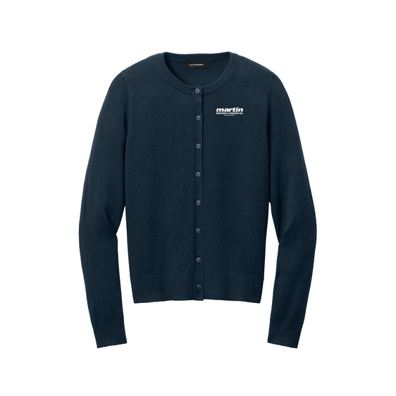 Martin Painting - Port Authority® Women’s Easy Care Crewneck Cardigan Sweater