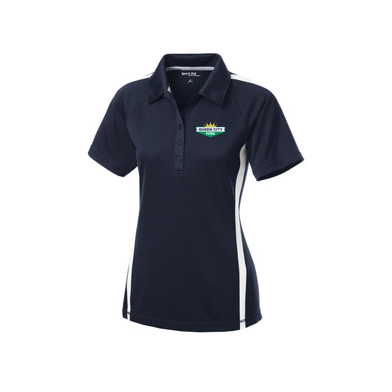 Queen City Ford - Sport-Tek® Ladies PosiCharge® Micro-Mesh Colorblock Polo