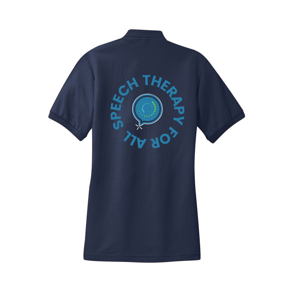 Speech Therapy For All - Port Authority® Women's Silk Touch™ Polo With Backs