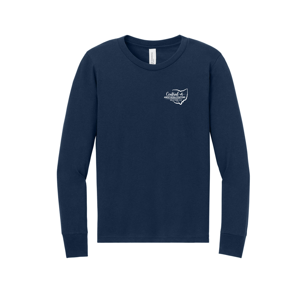 CASS - BELLA+CANVAS® Youth Jersey Long Sleeve Tee