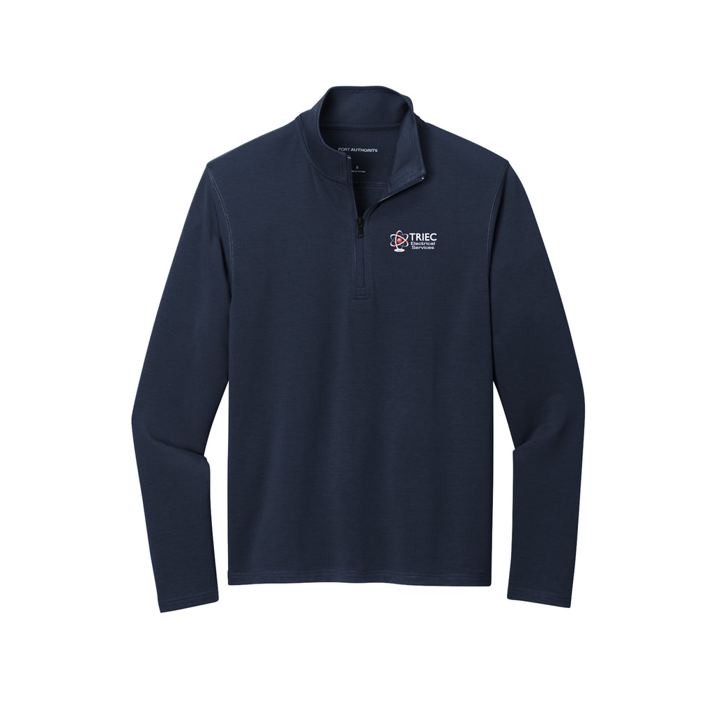 Triec - Port Authority® Microterry 1/4-Zip Pullover