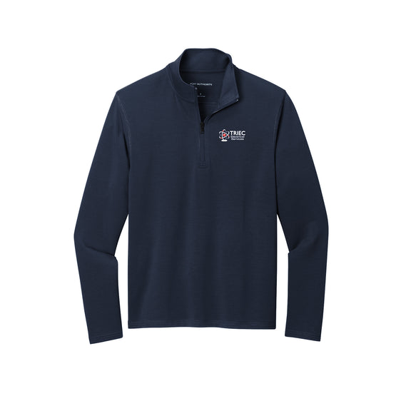 Triec - Port Authority® Microterry 1/4-Zip Pullover