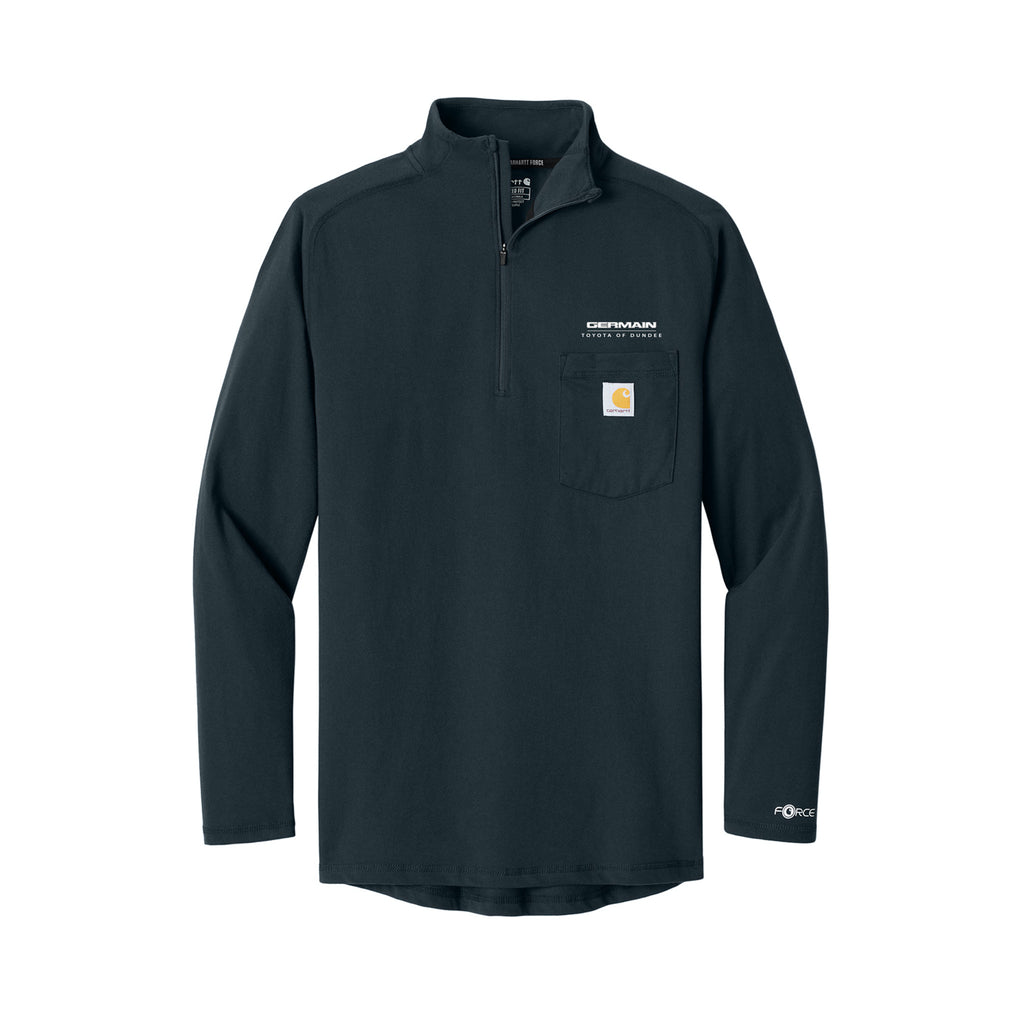 Germain Toyota of Dundee - Carhartt Force® 1/4-Zip Long Sleeve T-Shirt