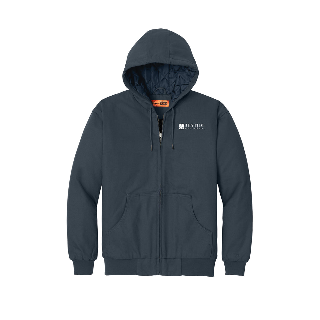 Rhythm Architecture - CornerStone® Tall Duck Cloth Hooded Work Jacket