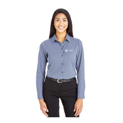 Rhythm Architecture - Devon & Jones - Women's CrownLux Performance® Tonal Mini Check Woven Dress Shirt