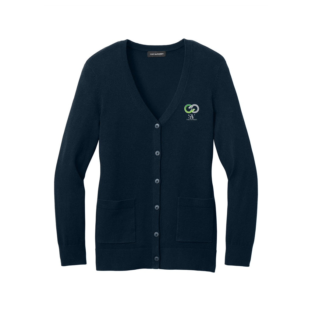 Solace at Vivians - Port Authority® Women’s Easy Care Button-Up Cardigan Sweater