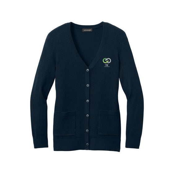 Solace at Vivians - Port Authority® Women’s Easy Care Button-Up Cardigan Sweater
