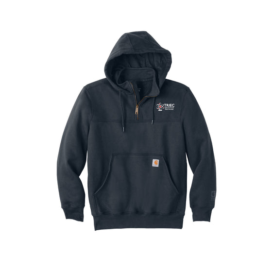 Triec - Carhartt ® Rain Defender ® Paxton Heavyweight Hooded Zip Mock Sweatshirt