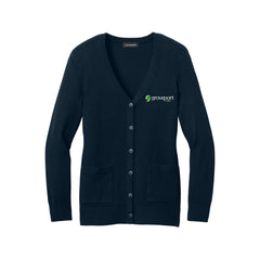 Groveport Municipal - Port Authority® Women’s Easy Care Button-Up Cardigan Sweater