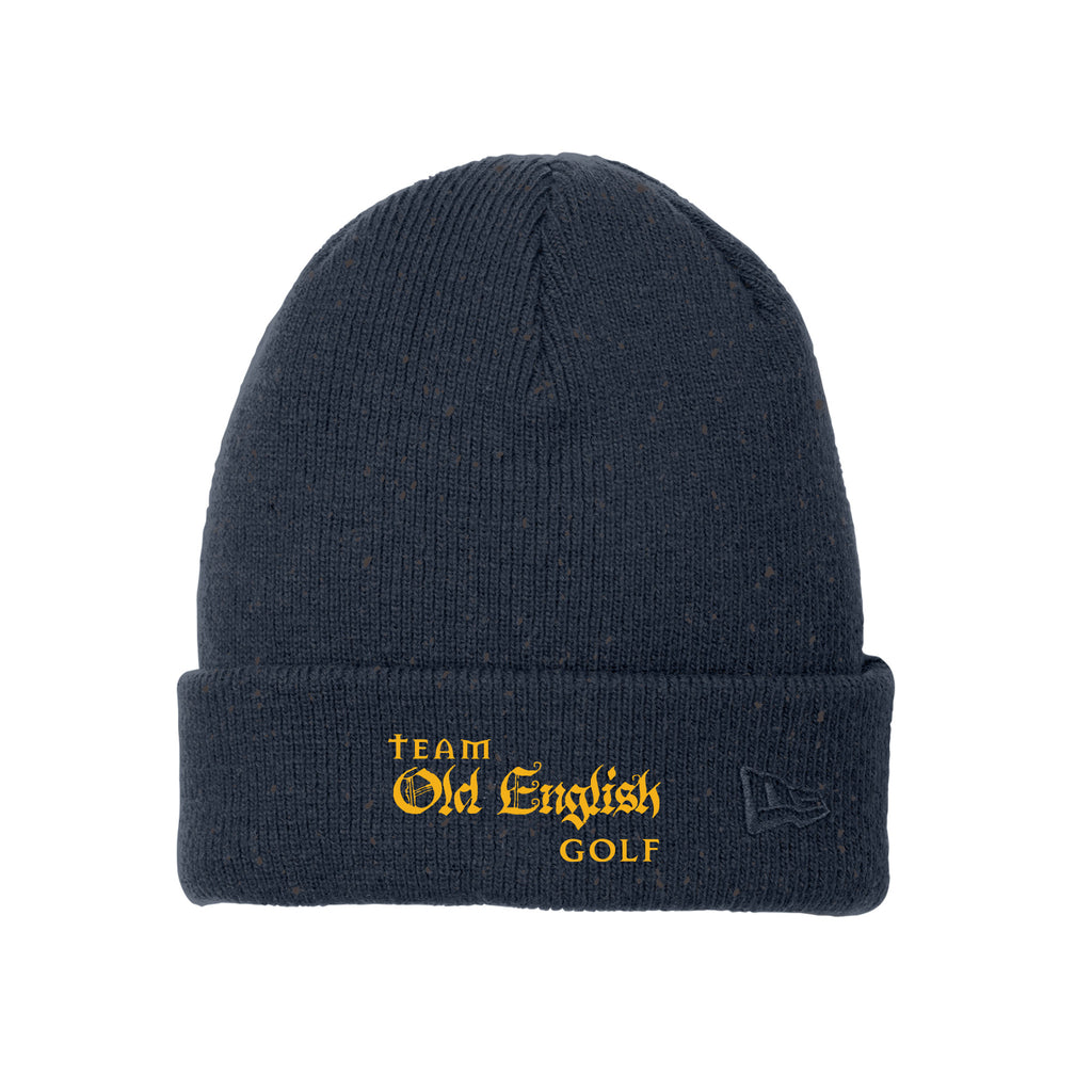 Team Old English Golf - New Era ® Speckled Beanie