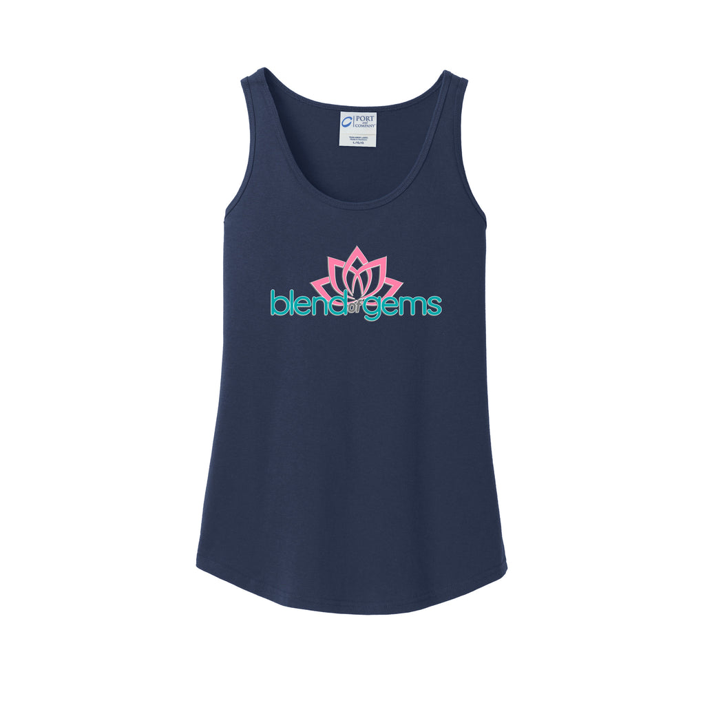 Blend of Gems - Port & Company® Ladies Core Cotton Tank Top