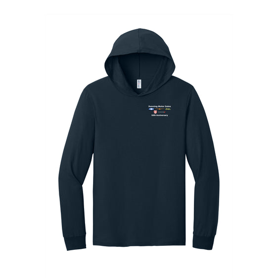 Dunning Motors - Jerzees Classics™ Unisex Cotton Long Sleeve Hooded T-Shirt