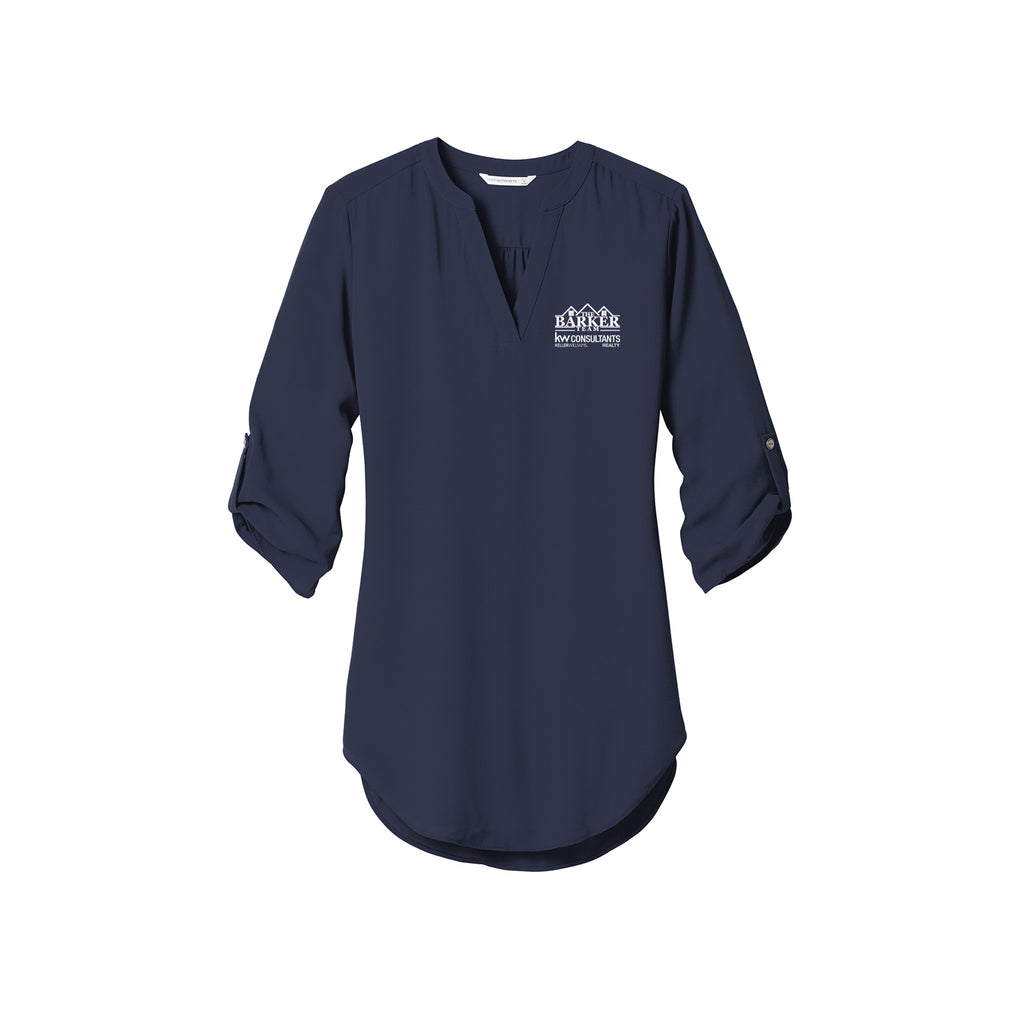 The Barker Team - Port Authority ® Ladies 3/4-Sleeve Tunic Blouse