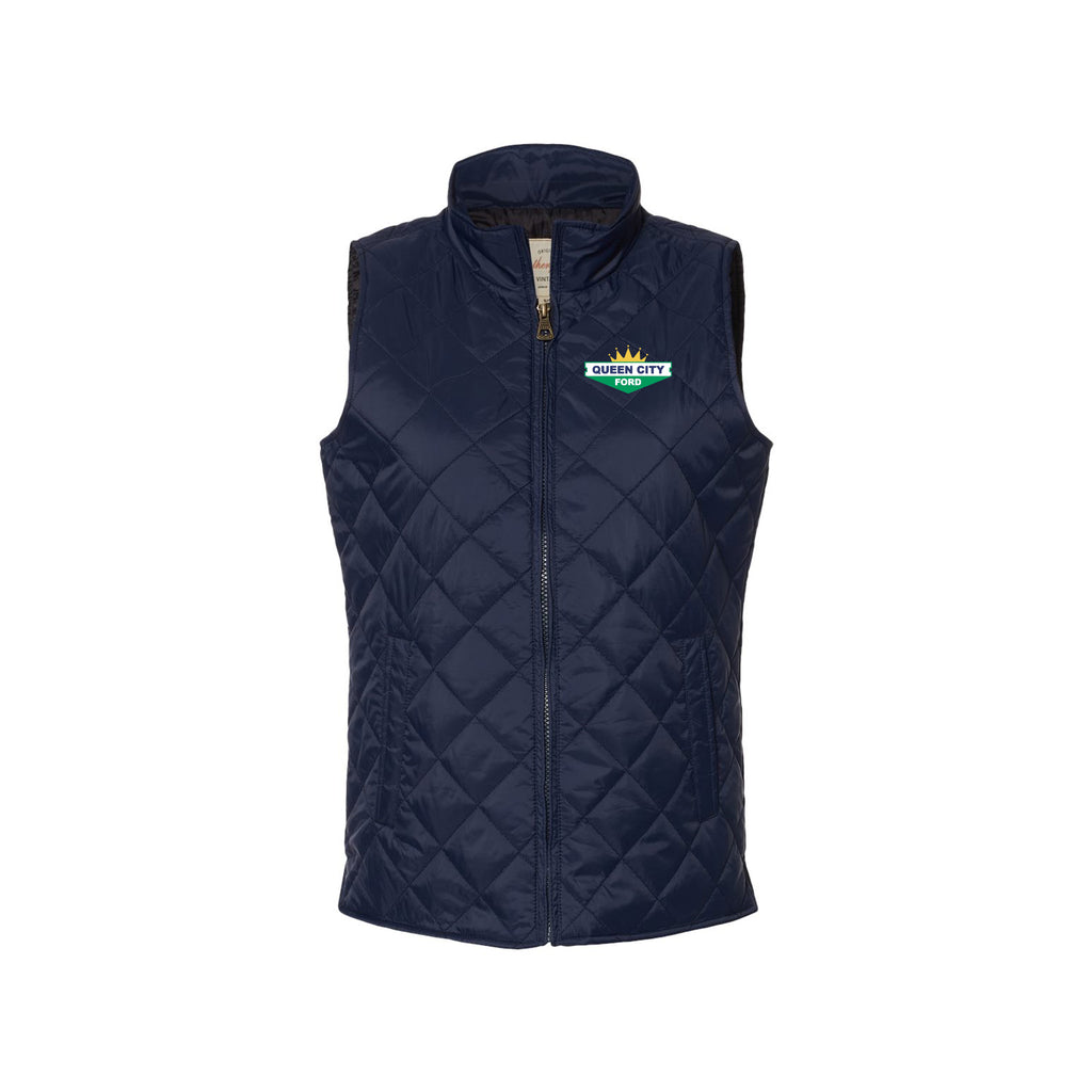 Queen City Ford - Weatherproof - Women's Vintage Diamond Quilted Vest