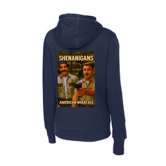 GrizzlyBird Brewing Company - Moon Logo & IPA Backs - Sport-Tek® Women's Pullover Hooded Sweatshirt