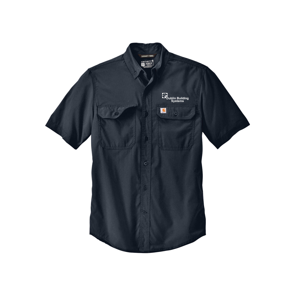 Dublin Building Services - Carhartt Force® Solid Short Sleeve Shirt