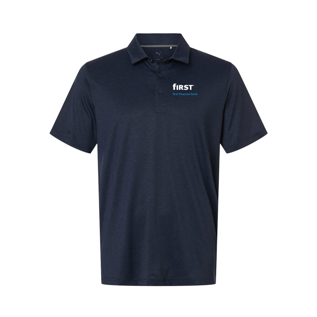 First Financial - Men's Icon Heather Polo 2.0