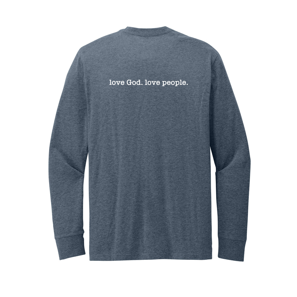 New Way - District® Perfect Blend® CVC Long Sleeve Tee
