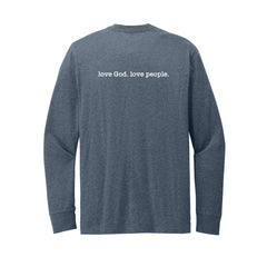 New Way - District® Perfect Blend® CVC Long Sleeve Tee