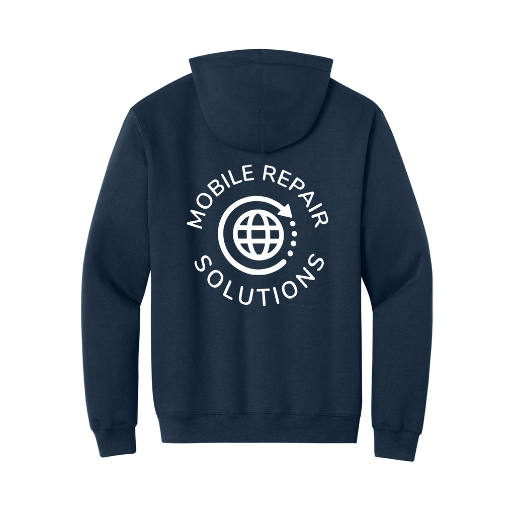 Mobile Repair Solutions - Port & Co® Essential Fleece Pullover Hooded Sweatshirt