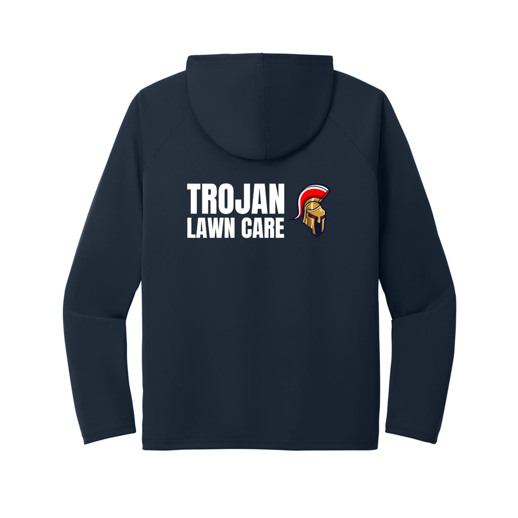 Trojan Lawn Care - Port & Co™ Performance Pullover Hooded Tee
