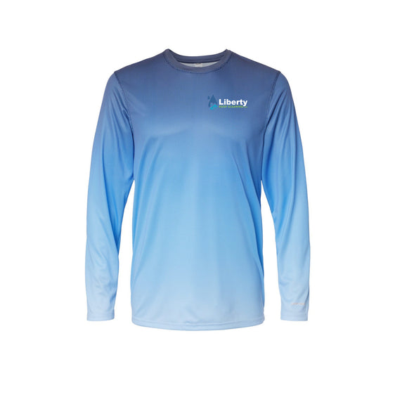 Liberty Roof Cleaning - Paragon - Barbados Performance Pin Dot Long Sleeve T-Shirt