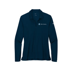 BMW of Reading - Nike Ladies Dri-FIT Micro Pique 2.0 Long Sleeve Polo