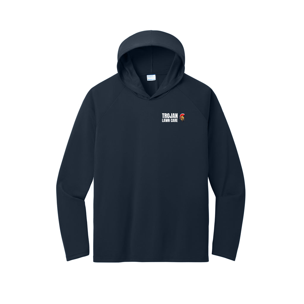 Trojan Lawn Care - Port & Co™ Performance Pullover Hooded Tee
