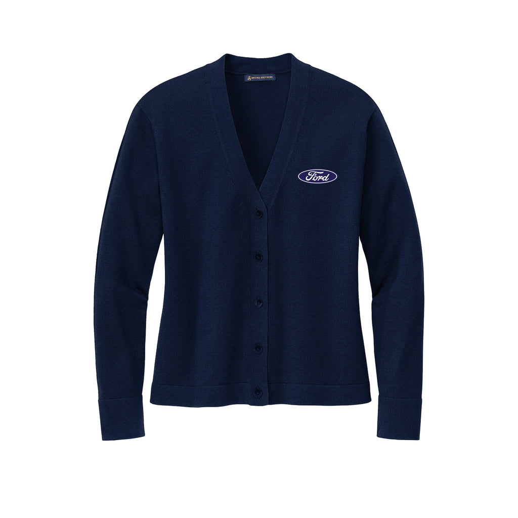 Tom Masano Ford - Brooks Brothers® Women’s Cotton Stretch Cardigan Sweater