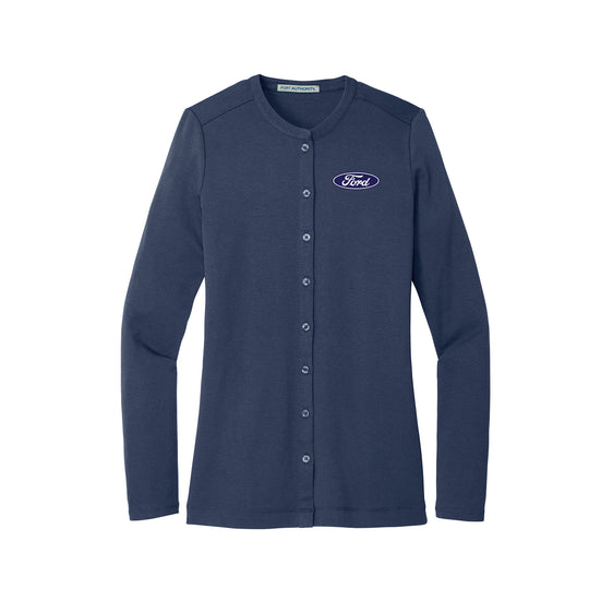 Ford North - Port Authority® Women's Concept Stretch Button-Front Cardigan