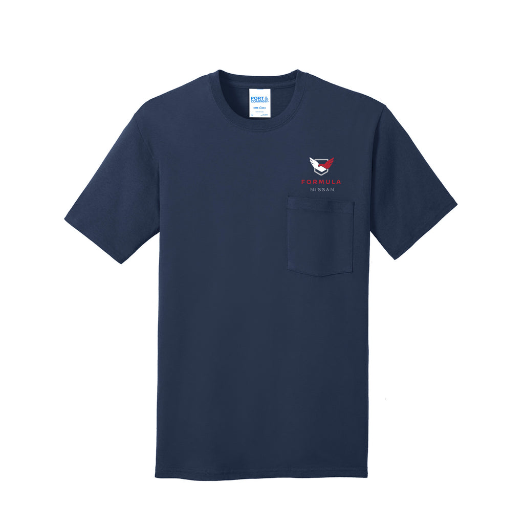 Formula Nissan - Port & Company® Core Cotton Pocket Tee