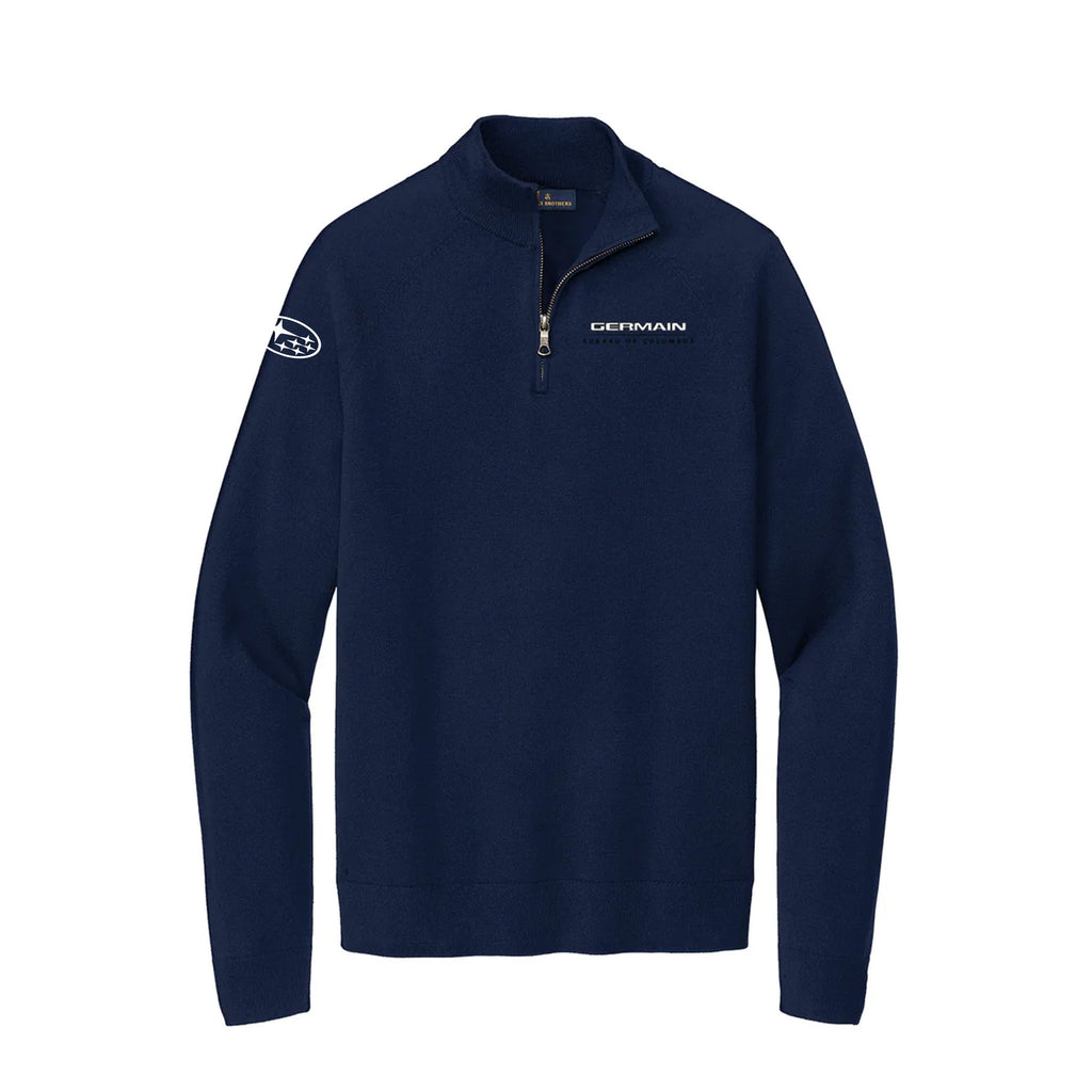 Germain of Subaru - Brooks Brothers® Cotton Stretch 1/4-Zip Sweater