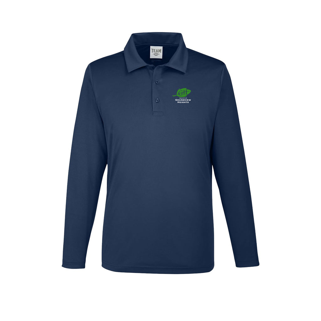 City of Grandview Heights - Men's Zone Performance Long Sleeve Polo