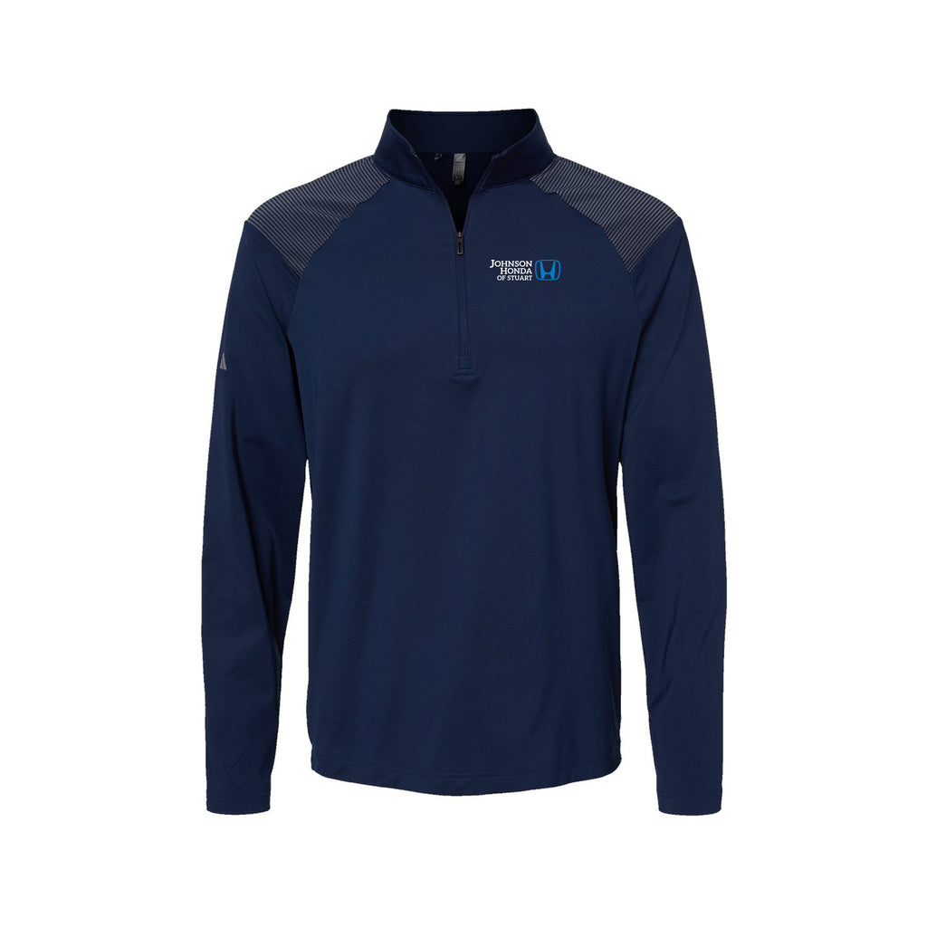 Johnson Honda of Stuart - Men's Ultimate365 Lightweight Shoulder Stripe Quarter-Zip Pullover
