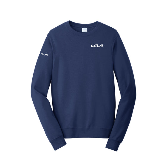 Kings Kia - Port & Co™ Fan Favorite™ Fleece Crewneck Sweatshirt