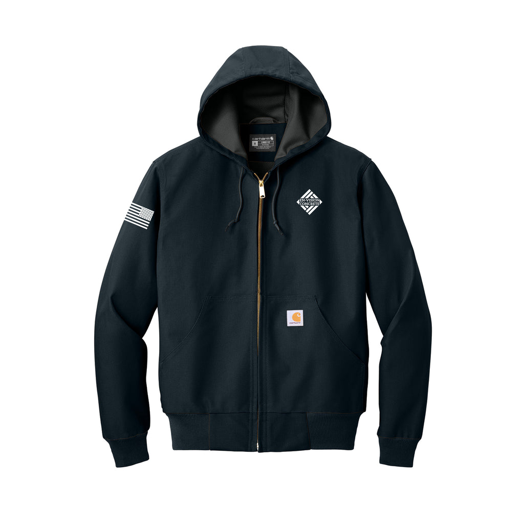 En-Vision Concrete - Carhartt® Thermal-Lined Duck Active Jac