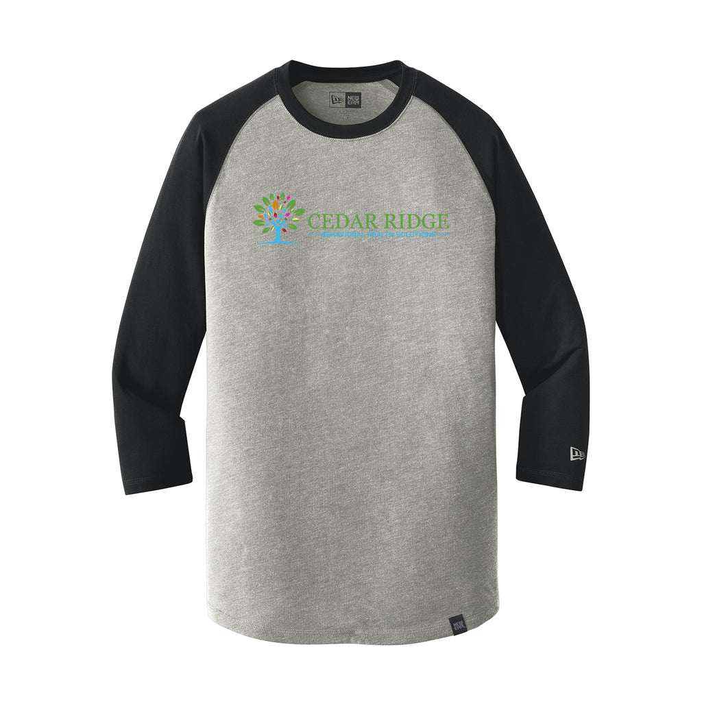 Cedar Ridge - New Era® Heritage Blend 3/4-Sleeve Baseball Raglan Tee