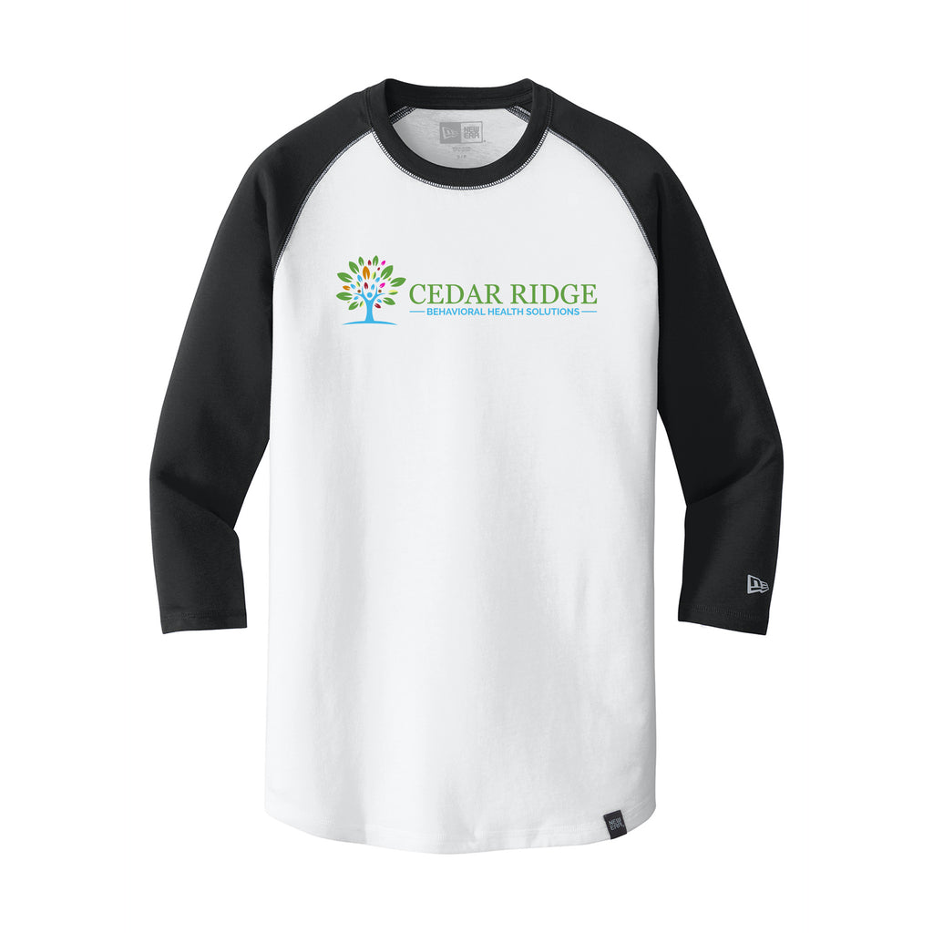 Cedar Ridge - New Era® Heritage Blend 3/4-Sleeve Baseball Raglan Tee
