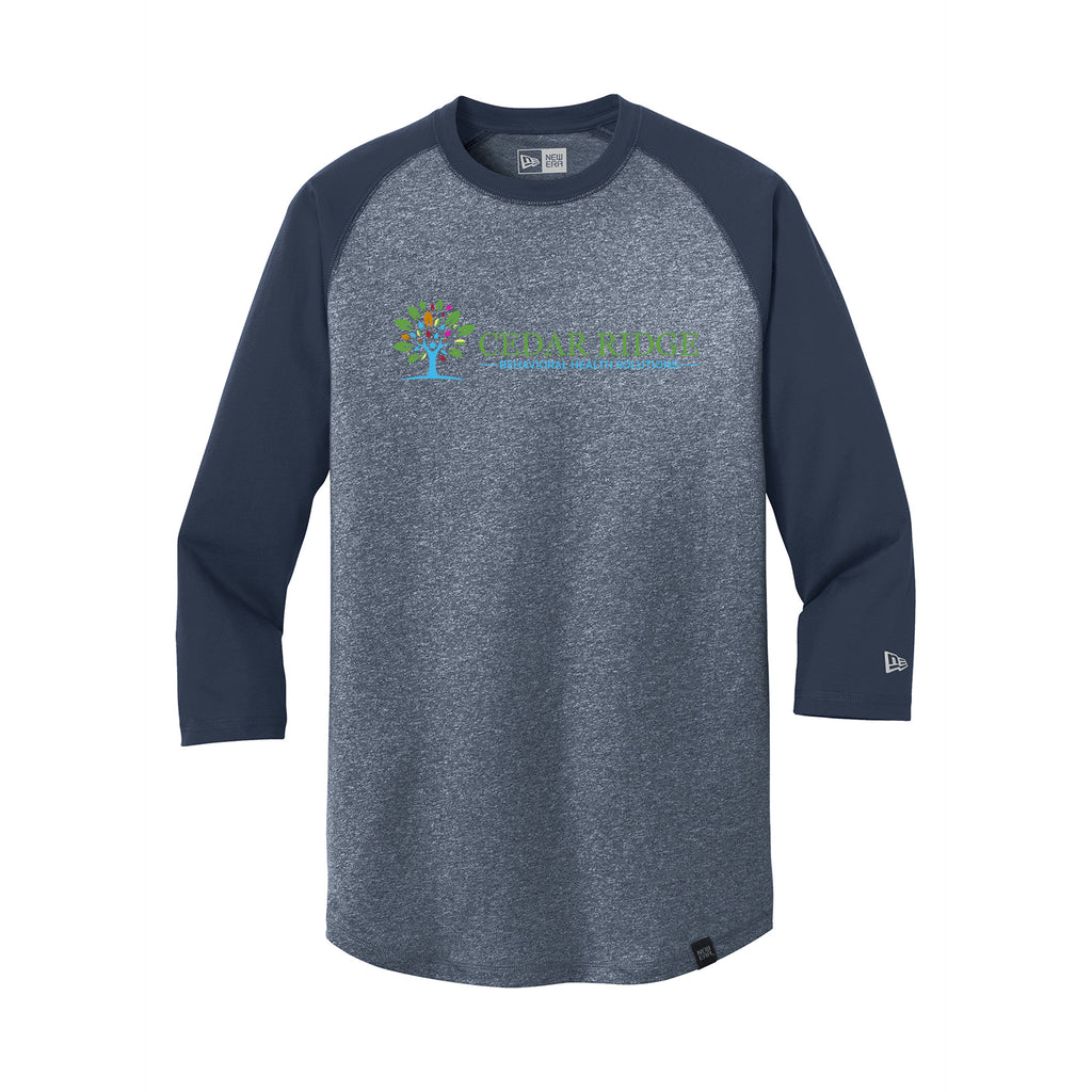 Cedar Ridge - New Era® Heritage Blend 3/4-Sleeve Baseball Raglan Tee