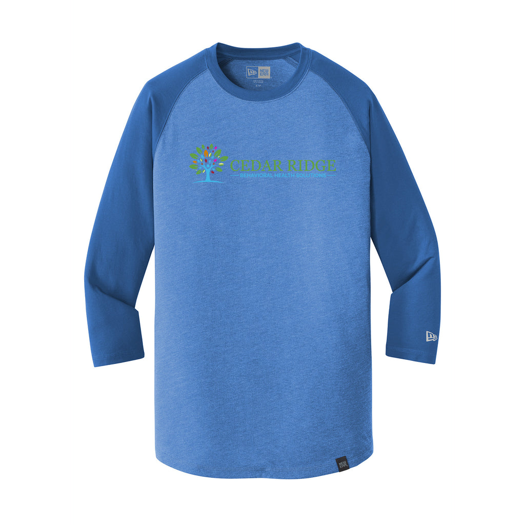 Cedar Ridge - New Era® Heritage Blend 3/4-Sleeve Baseball Raglan Tee