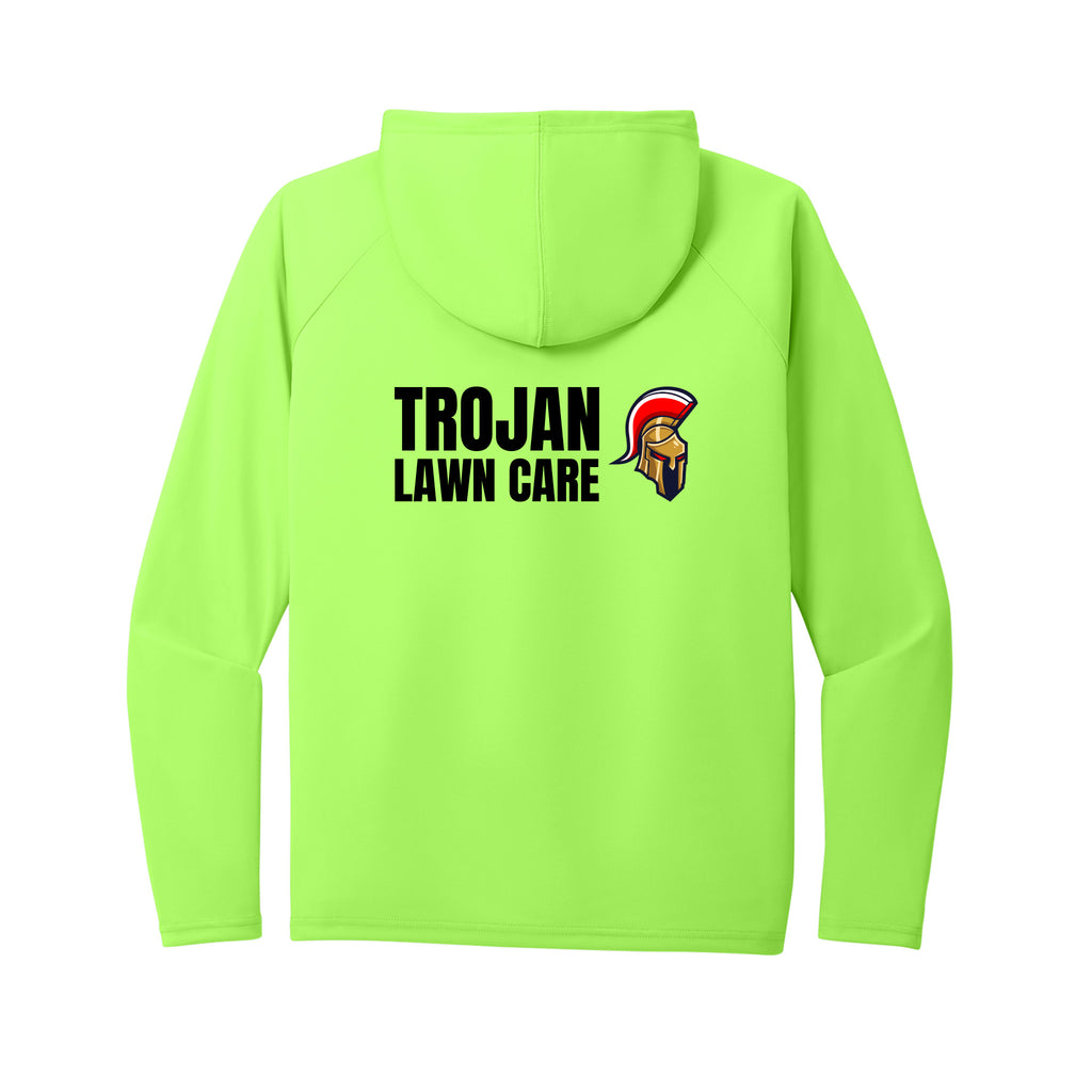 Trojan Lawn Care - Port & Co™ Performance Pullover Hooded Tee