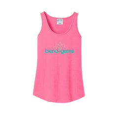 Blend of Gems - Port & Company® Ladies Core Cotton Tank Top
