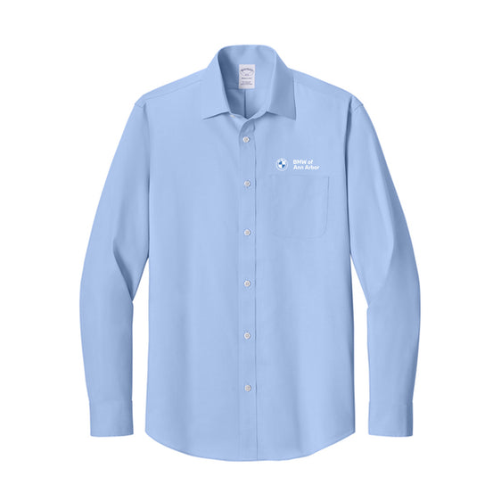 BMW of Ann Arbor - Brooks Brothers® Wrinkle-Free Stretch Pinpoint Spread Collar Shirt