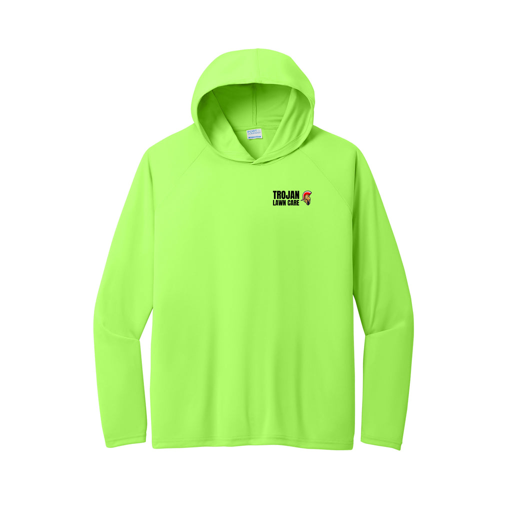 Trojan Lawn Care - Port & Co™ Performance Pullover Hooded Tee
