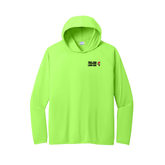 Trojan Lawn Care - Port & Co™ Performance Pullover Hooded Tee