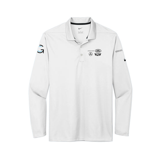 Germain Easton Business Office - Nike Dri-FIT Micro Pique 2.0 Long Sleeve Polo